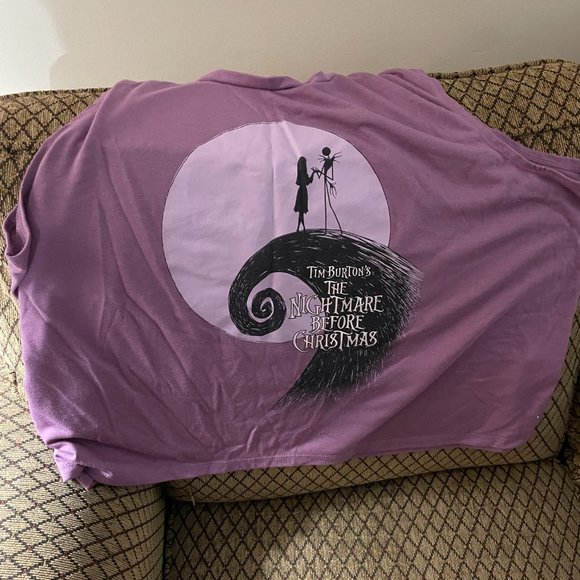 Women's Nightmare Before Christmas Pajamas 2XL - Picture 3 of 3